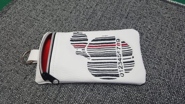 eine "apple" tasche