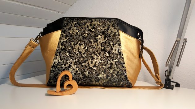 tasche "annette" in gold