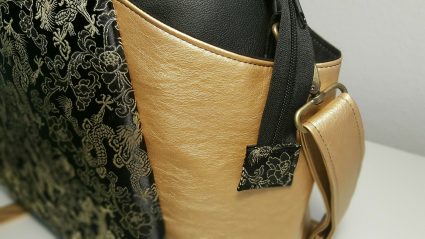 tasche annette in gold